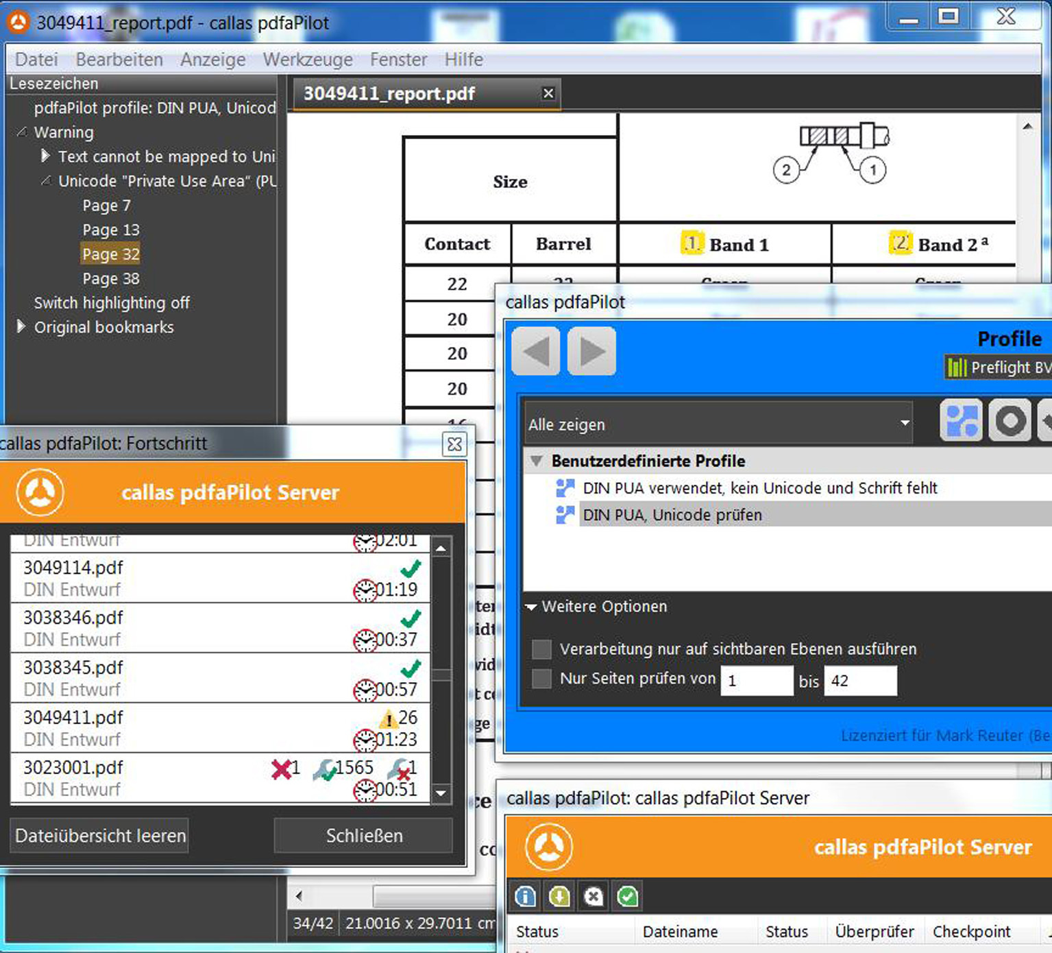Beuth Verlag (since April 2024 “DIN Media”) trusts callas software for quality assurance of PDF/A files