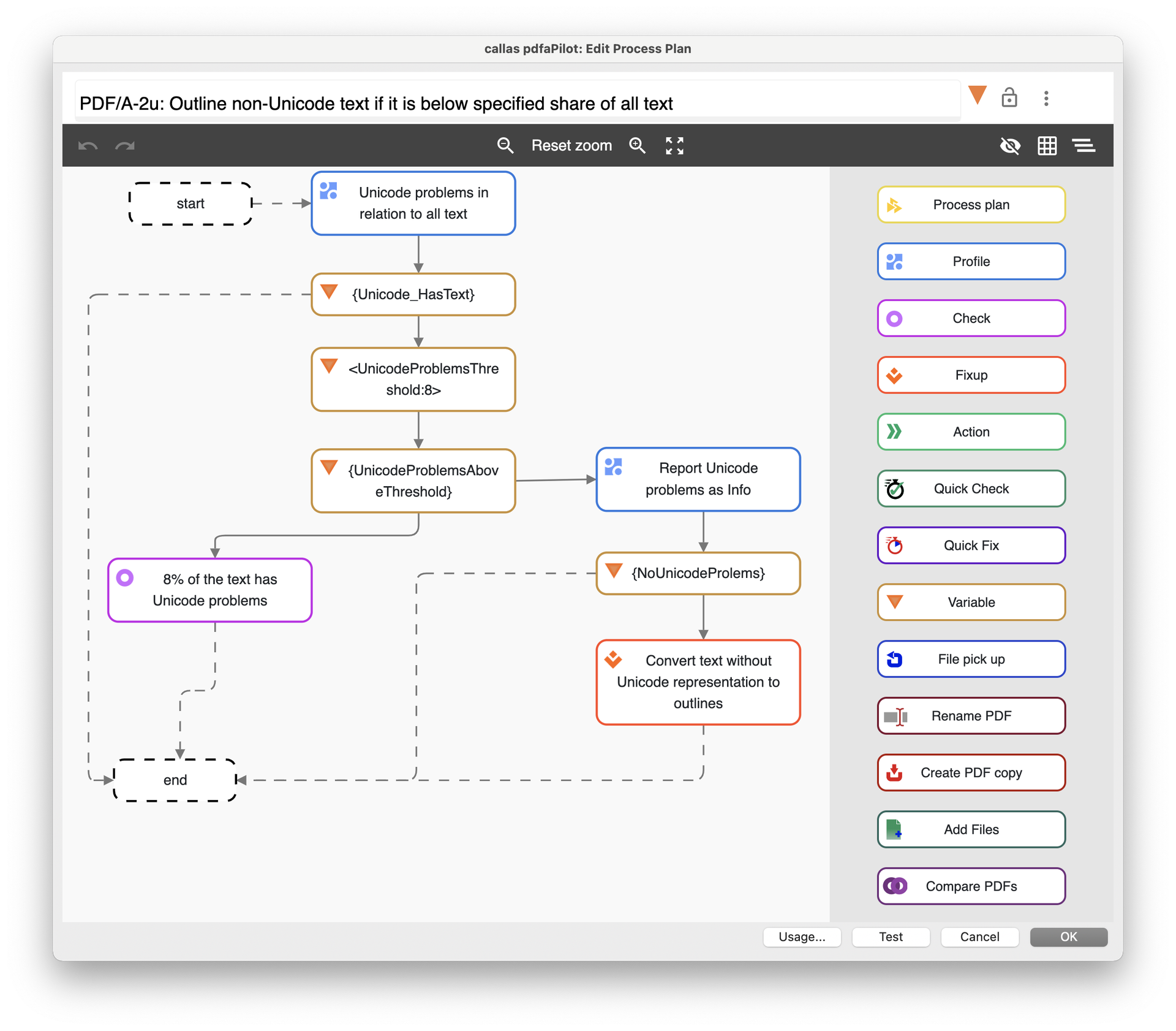 Process Plan Editor