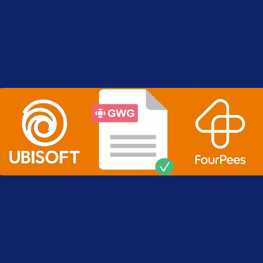 Four Pees accompanies Ubisoft on becoming the first company in Europe to receive the Ghent Workgroup Output Certification