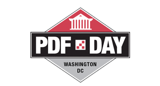 axaio will present at PDF Day in Washington DC on January 29, 2018