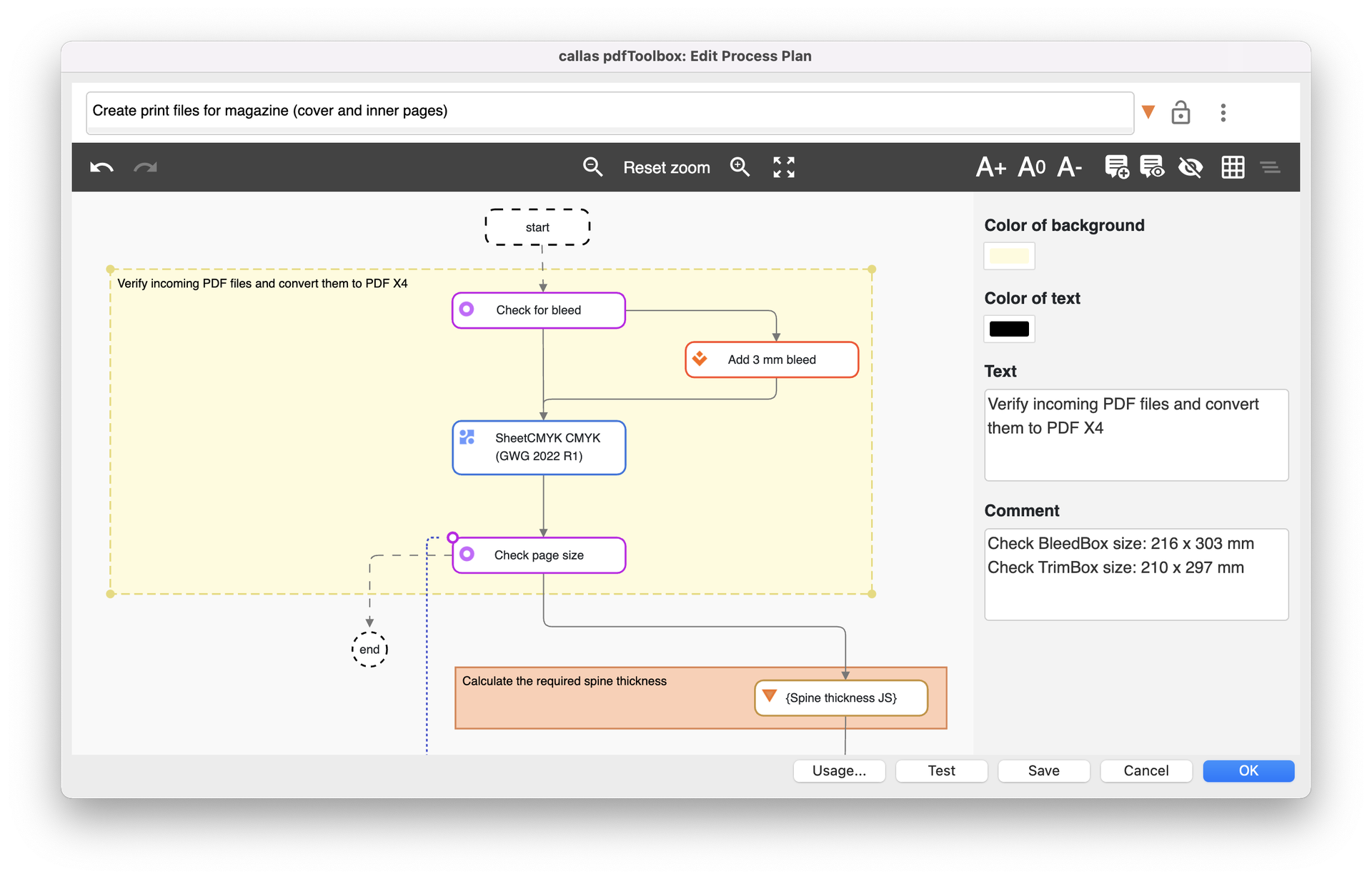 Process plan improvements