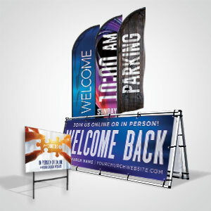 Outreach Inc outside banners