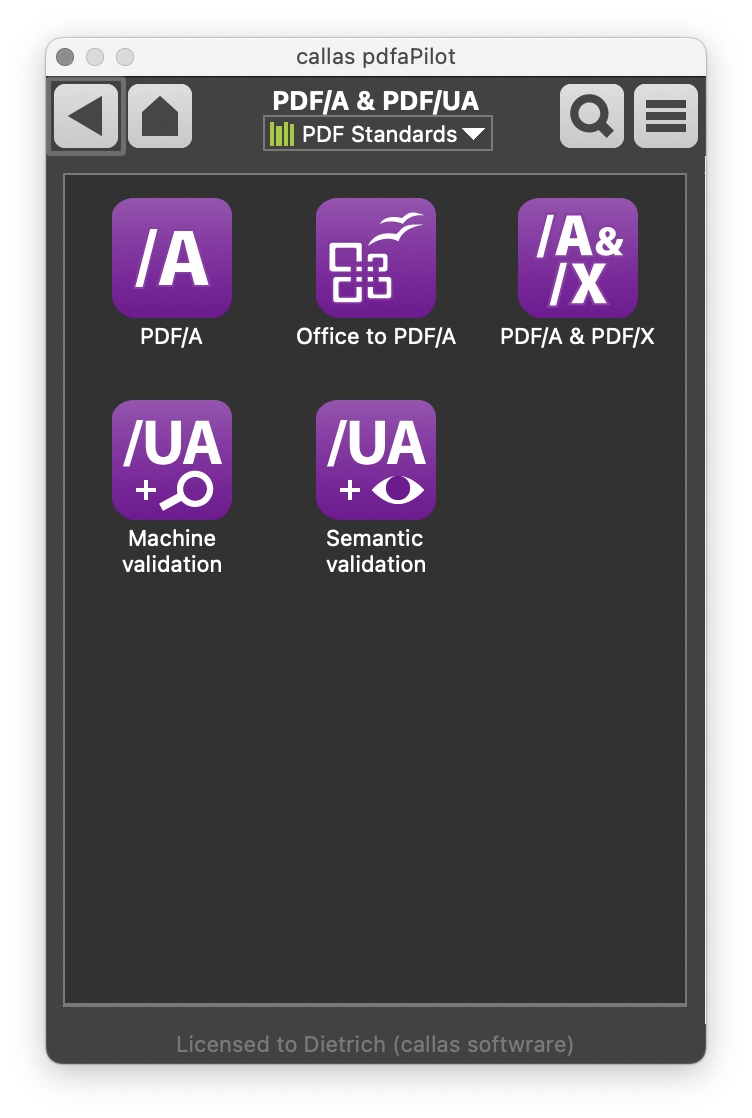 PDFA and PDFX