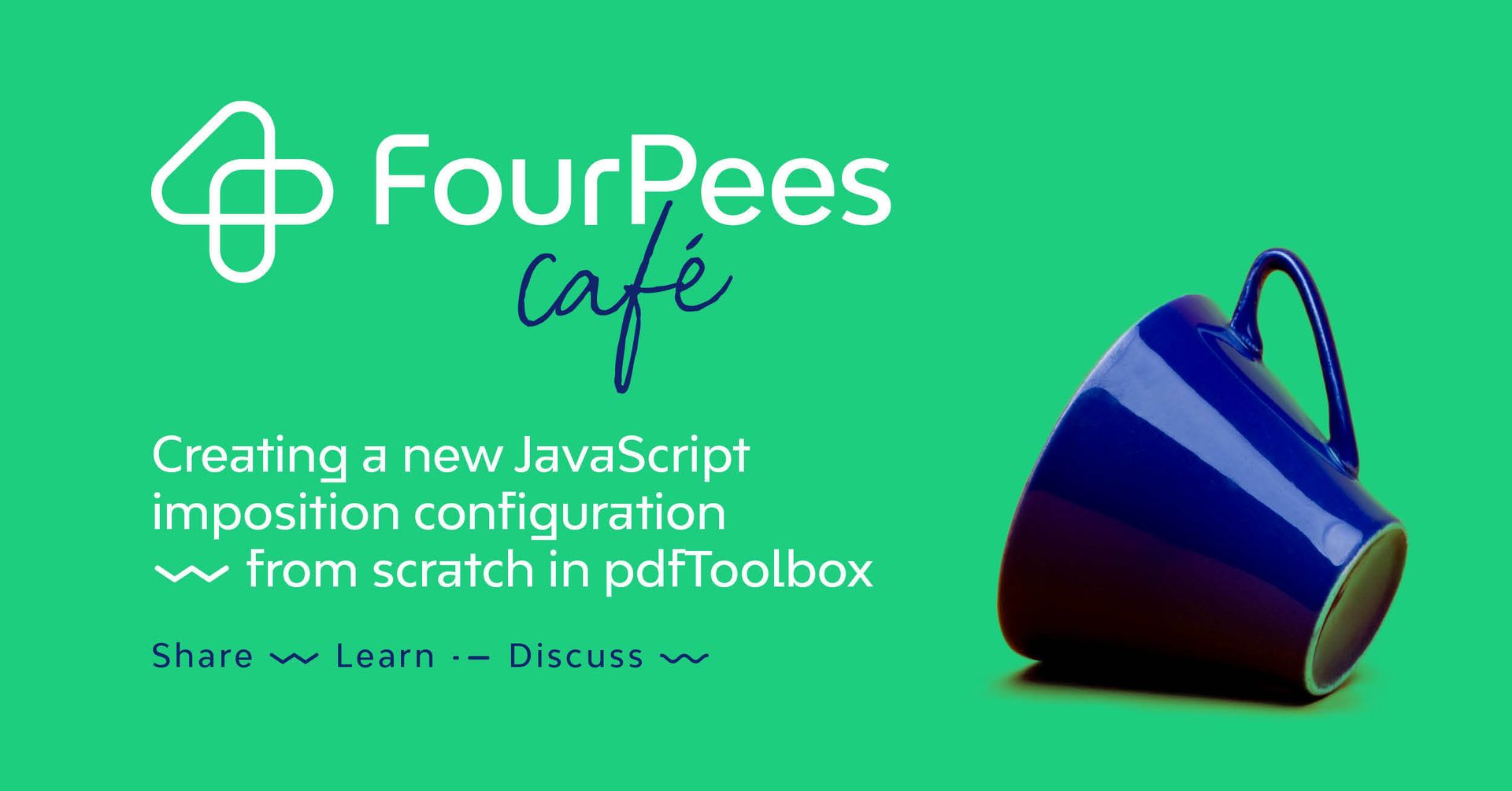 Four Pees Café – Creating a new JavaScript imposition config from scratch in pdfToolbox 13
