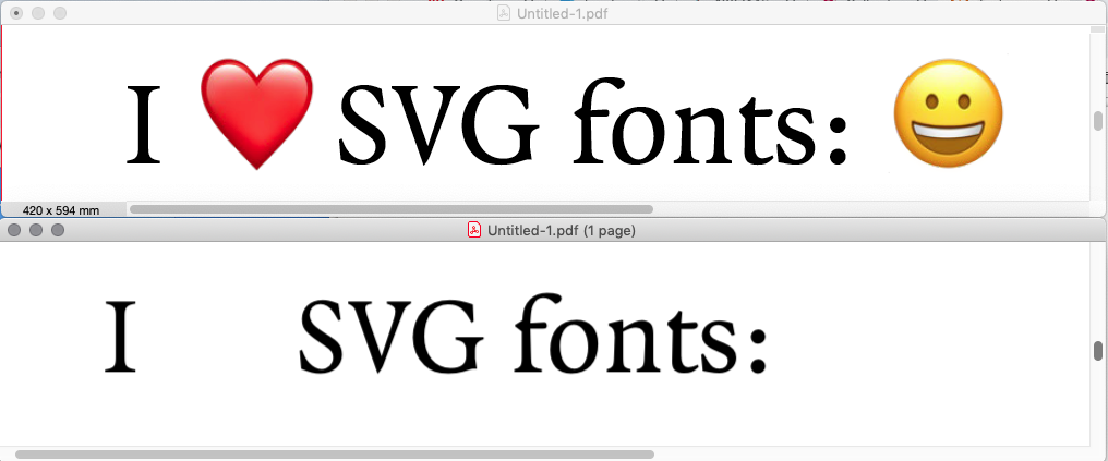 SVG font issues in prepress production - and what that has to do with recent ISO meetings