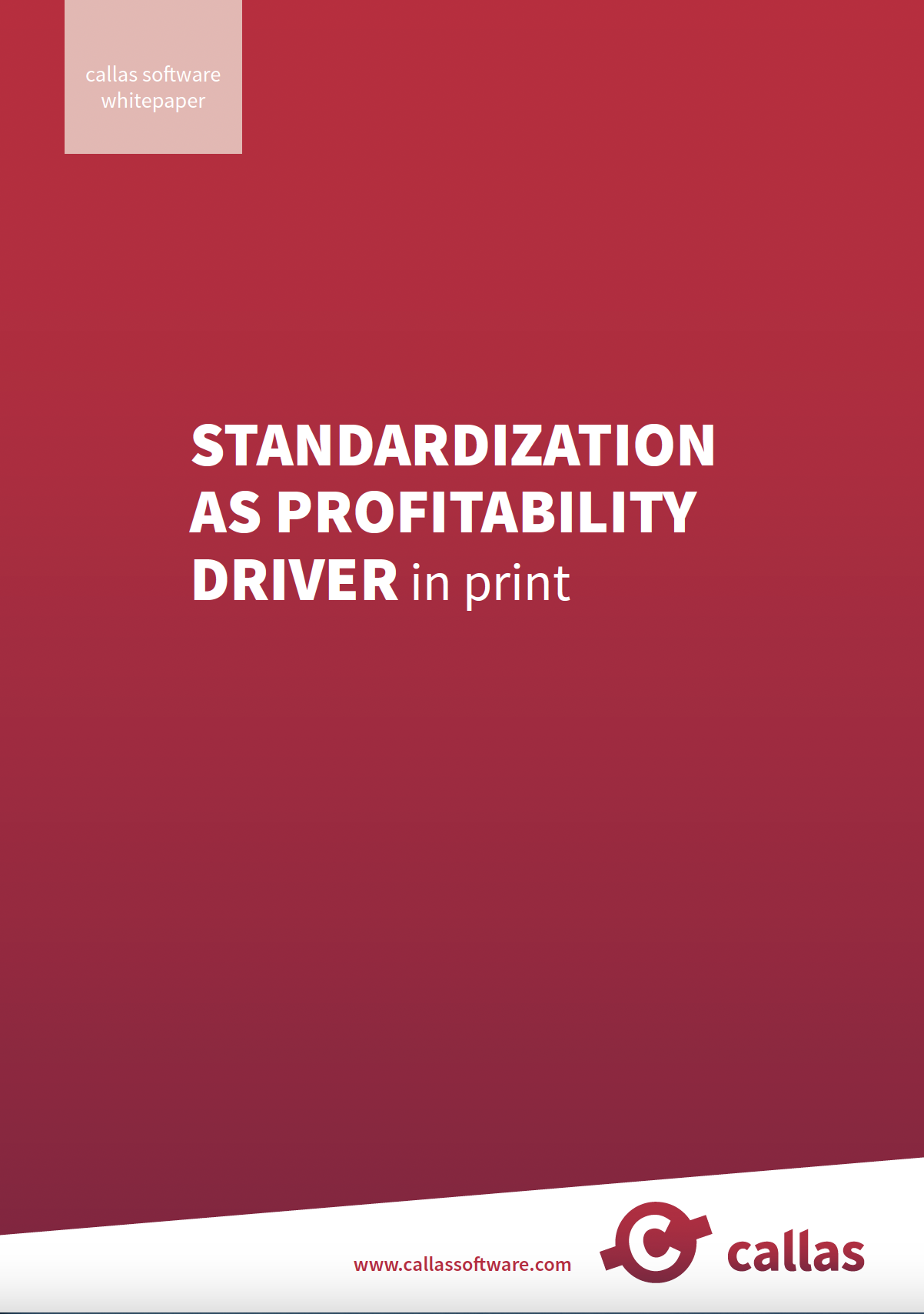 New White Paper: How Standardization Drives Profitability in Print