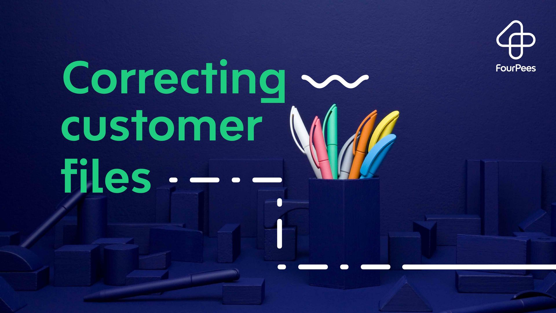 Correcting customer files (video)